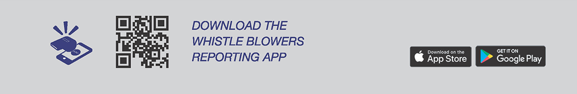 Download the Whistle Blowers reporting app