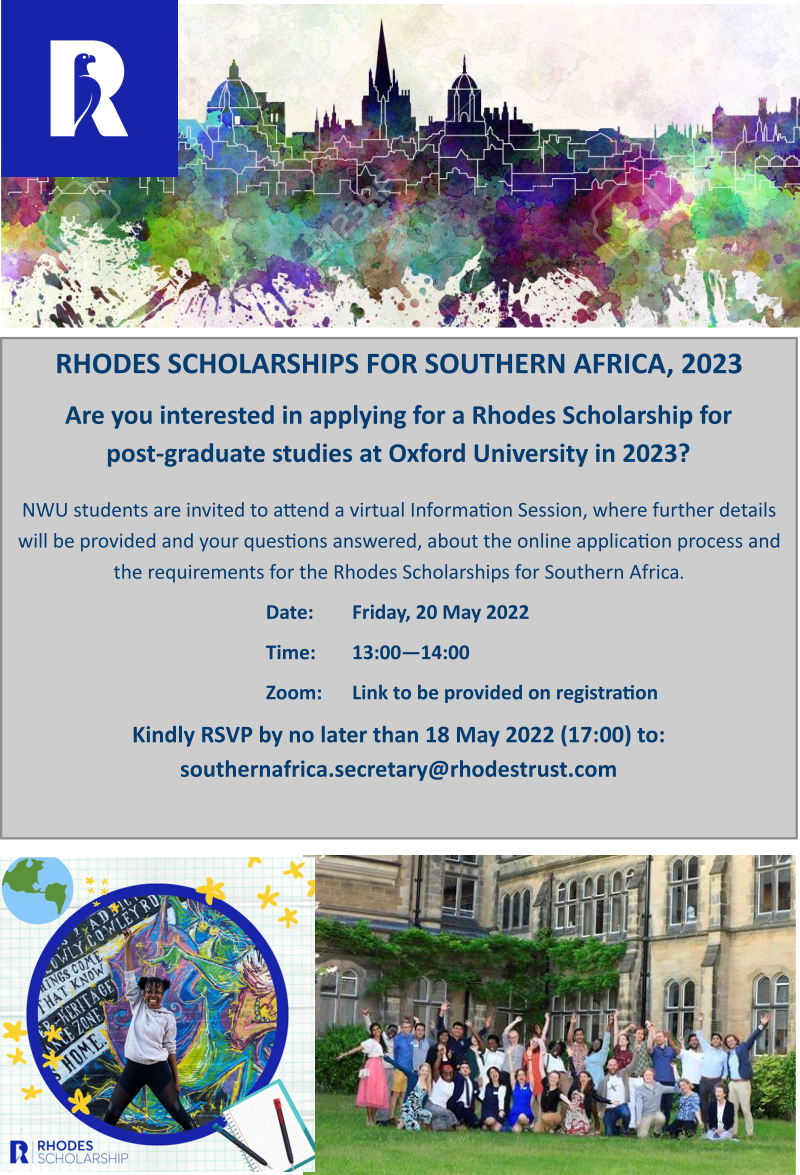 Rhodes Scholarship