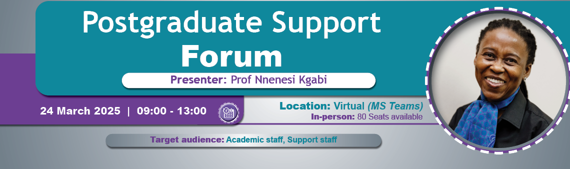 Postgraduate Support Forum