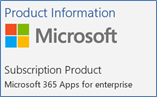 MS Product Information