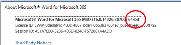 MS Word 365