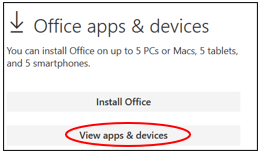 Office apps & devices