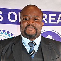 Prof Gabila Nubong of the Faculty of Economic and Management Sciences says he is proud to be awarded the NWU's Most Productive Senior Researcher Award.