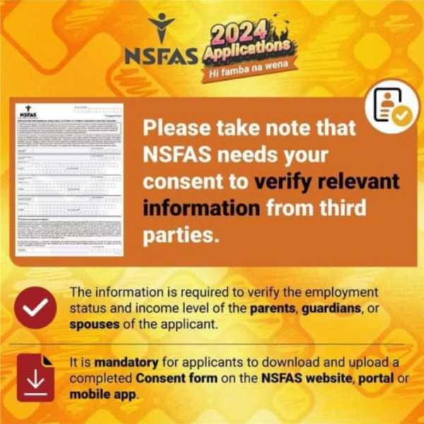 NSFAS consent