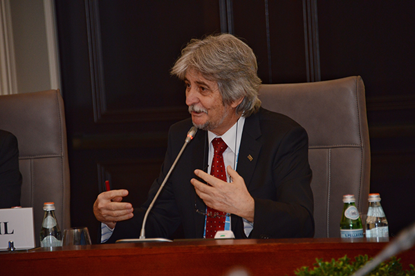 Head of the Brazilian BRICS delegation Dilvo Ristoff at the BRICS Network meeting Moscow 15-16 September 2105