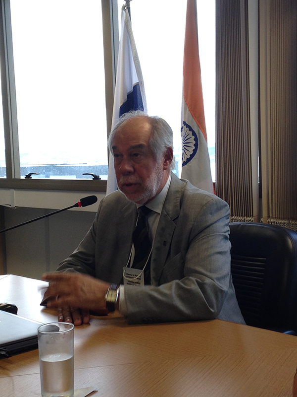 Jorge Almeida Guimaraes, President of the Brazilian Federal Agency for Support and Evaluation of Graduate Education attending the BRICS Ministerial meeting Brasilia, Brazil 2015