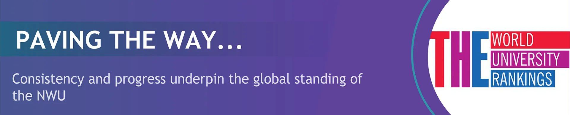 Consistency and progress underpin the global standing of the NWU