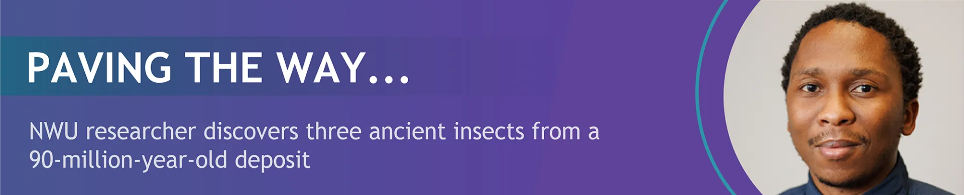 NWU researcher discovers three ancient insects from a 90-million-year-old deposit